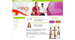 Desktop Screenshot of ie.ismycv.com